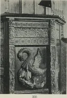 An illustration from Symbolism of animals and birds represented in English architecture (1913)