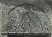 An illustration from Symbolism of animals and birds represented in English architecture (1913)