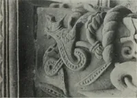 An illustration from Symbolism of animals and birds represented in English architecture (1913)