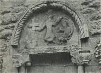 An illustration from Symbolism of animals and birds represented in English architecture (1913)