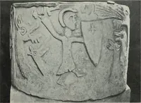 An illustration from Symbolism of animals and birds represented in English architecture (1913)