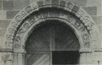 An illustration from Symbolism of animals and birds represented in English architecture (1913)