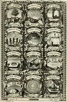 An illustration from Symbolographia, sive, De arte symbolica : sermones septem (1702)
