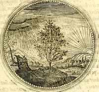 An illustration from Symbolor & emblematum ... centuria una [-quarta] (1661)