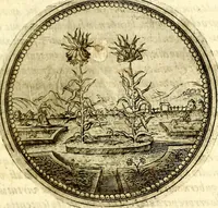 An illustration from Symbolor & emblematum ... centuria una [-quarta] (1661)