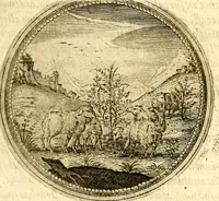 An illustration from Symbolor & emblematum ... centuria una [-quarta] (1661)