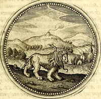 Picture 187 of 547 from Symbolor & emblematum ... centuria una [-quarta] (1661), leaf 218