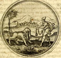 An illustration from Symbolor & emblematum ... centuria una [-quarta] (1661)