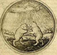 Picture 216 of 547 from Symbolor & emblematum ... centuria una [-quarta] (1661), leaf 250