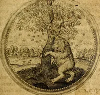 Picture 218 of 547 from Symbolor & emblematum ... centuria una [-quarta] (1661), leaf 252