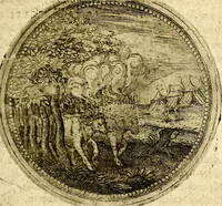 An illustration from Symbolor & emblematum ... centuria una [-quarta] (1661)