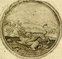 Picture 239 of 547 from Symbolor & emblematum ... centuria una [-quarta] (1661), leaf 276
