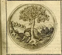 An illustration from Symbolor & emblematum ... centuria una [-quarta] (1661)