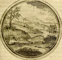 An illustration from Symbolor & emblematum ... centuria una [-quarta] (1661)