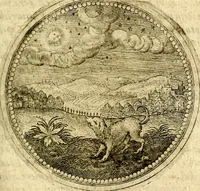 An illustration from Symbolor & emblematum ... centuria una [-quarta] (1661)
