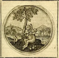 An illustration from Symbolor & emblematum ... centuria una [-quarta] (1661)
