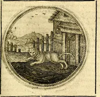 An illustration from Symbolor & emblematum ... centuria una [-quarta] (1661)