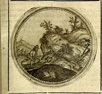 Picture 299 of 547 from Symbolor & emblematum ... centuria una [-quarta] (1661), leaf 370
