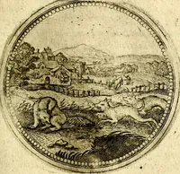 An illustration from Symbolor & emblematum ... centuria una [-quarta] (1661)