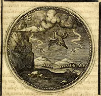 An illustration from Symbolor & emblematum ... centuria una [-quarta] (1661)