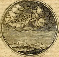 An illustration from Symbolor & emblematum ... centuria una [-quarta] (1661)