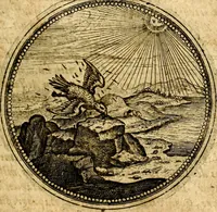 An illustration from Symbolor & emblematum ... centuria una [-quarta] (1661)
