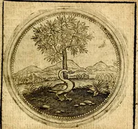 An illustration from Symbolor & emblematum ... centuria una [-quarta] (1661)