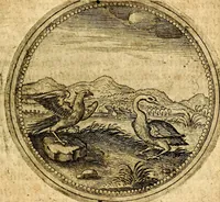 An illustration from Symbolor & emblematum ... centuria una [-quarta] (1661)