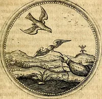 An illustration from Symbolor & emblematum ... centuria una [-quarta] (1661)