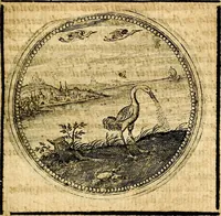An illustration from Symbolor & emblematum ... centuria una [-quarta] (1661)