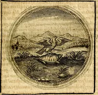 An illustration from Symbolor & emblematum ... centuria una [-quarta] (1661)