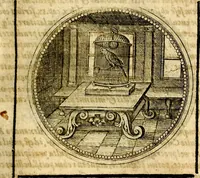 An illustration from Symbolor & emblematum ... centuria una [-quarta] (1661)