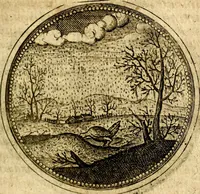 An illustration from Symbolor & emblematum ... centuria una [-quarta] (1661)