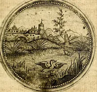 An illustration from Symbolor & emblematum ... centuria una [-quarta] (1661)
