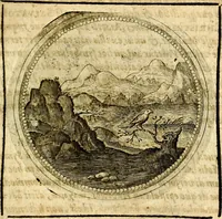 An illustration from Symbolor & emblematum ... centuria una [-quarta] (1661)