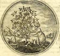 An illustration from Symbolor & emblematum ... centuria una [-quarta] (1661)