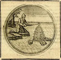 Picture 507 of 547 from Symbolor & emblematum ... centuria una [-quarta] (1661), leaf 746