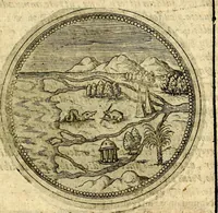 An illustration from Symbolor & emblematum ... centuria una [-quarta] (1661)