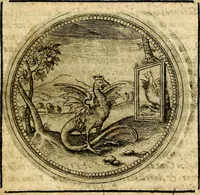 An illustration from Symbolor & emblematum ... centuria una [-quarta] (1661)