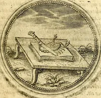 An illustration from Symbolor & emblematum ... centuria una [-quarta] (1661)