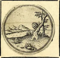 Picture 546 of 547 from Symbolor & emblematum ... centuria una [-quarta] (1661), leaf 824
