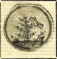 An illustration from Symbolor & emblematum ... centuria una [-quarta] (1661)