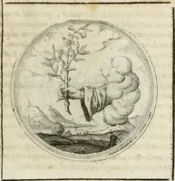 Picture 94 of 544 from Symboloru[m] & emblematum ex re herbaria desumtorum centuria vna[-quarta] collecta (1654), leaf 110