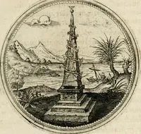 Picture 115 of 544 from Symboloru[m] & emblematum ex re herbaria desumtorum centuria vna[-quarta] collecta (1654), leaf 132
