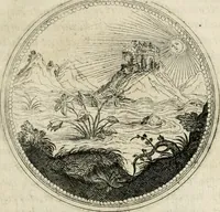 Picture 127 of 544 from Symboloru[m] & emblematum ex re herbaria desumtorum centuria vna[-quarta] collecta (1654), leaf 146