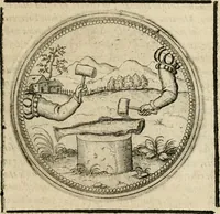 Picture 230 of 544 from Symboloru[m] & emblematum ex re herbaria desumtorum centuria vna[-quarta] collecta (1654), leaf 304