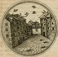 An illustration from Symboloru[m] & emblematum ex re herbaria desumtorum centuria vna[-quarta] collecta (1654)