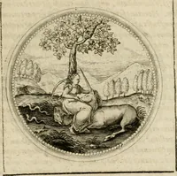 Picture 319 of 544 from Symboloru[m] & emblematum ex re herbaria desumtorum centuria vna[-quarta] collecta (1654), leaf 448