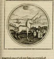 Picture 321 of 544 from Symboloru[m] & emblematum ex re herbaria desumtorum centuria vna[-quarta] collecta (1654), leaf 450