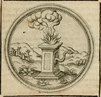 Picture 411 of 544 from Symboloru[m] & emblematum ex re herbaria desumtorum centuria vna[-quarta] collecta (1654), leaf 580